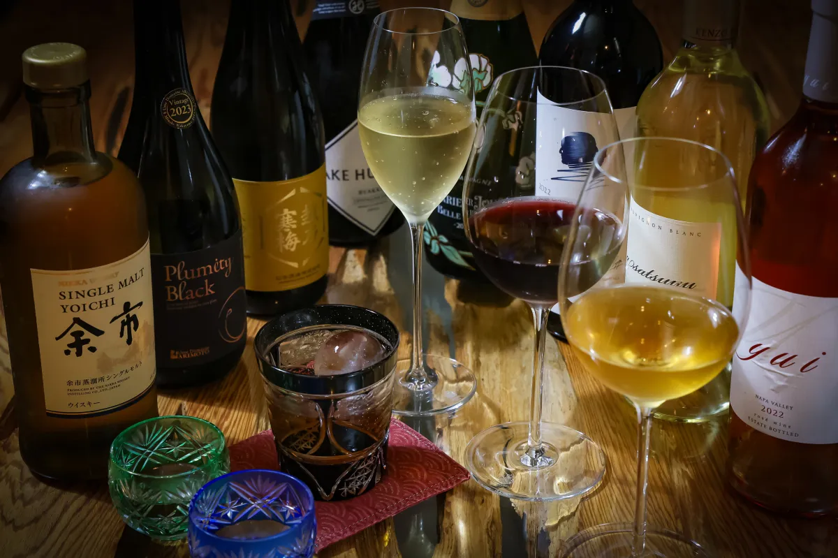 カニの味わいを引き立てる一杯
